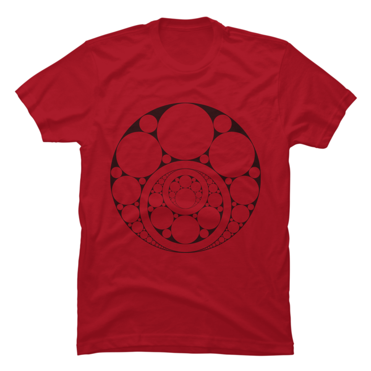 circle t shirt design